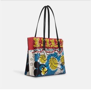 COACH -Disney Mickey Mouse X Keith Haring Mollie Tote